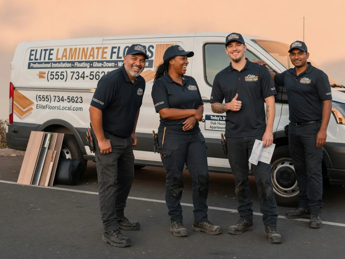 Laminate flooring installation company in Evansdale, IA